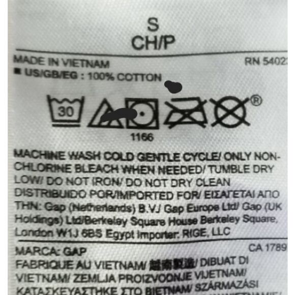 Gap Scoop Neck Stripe Tee - Picture 7 of 8